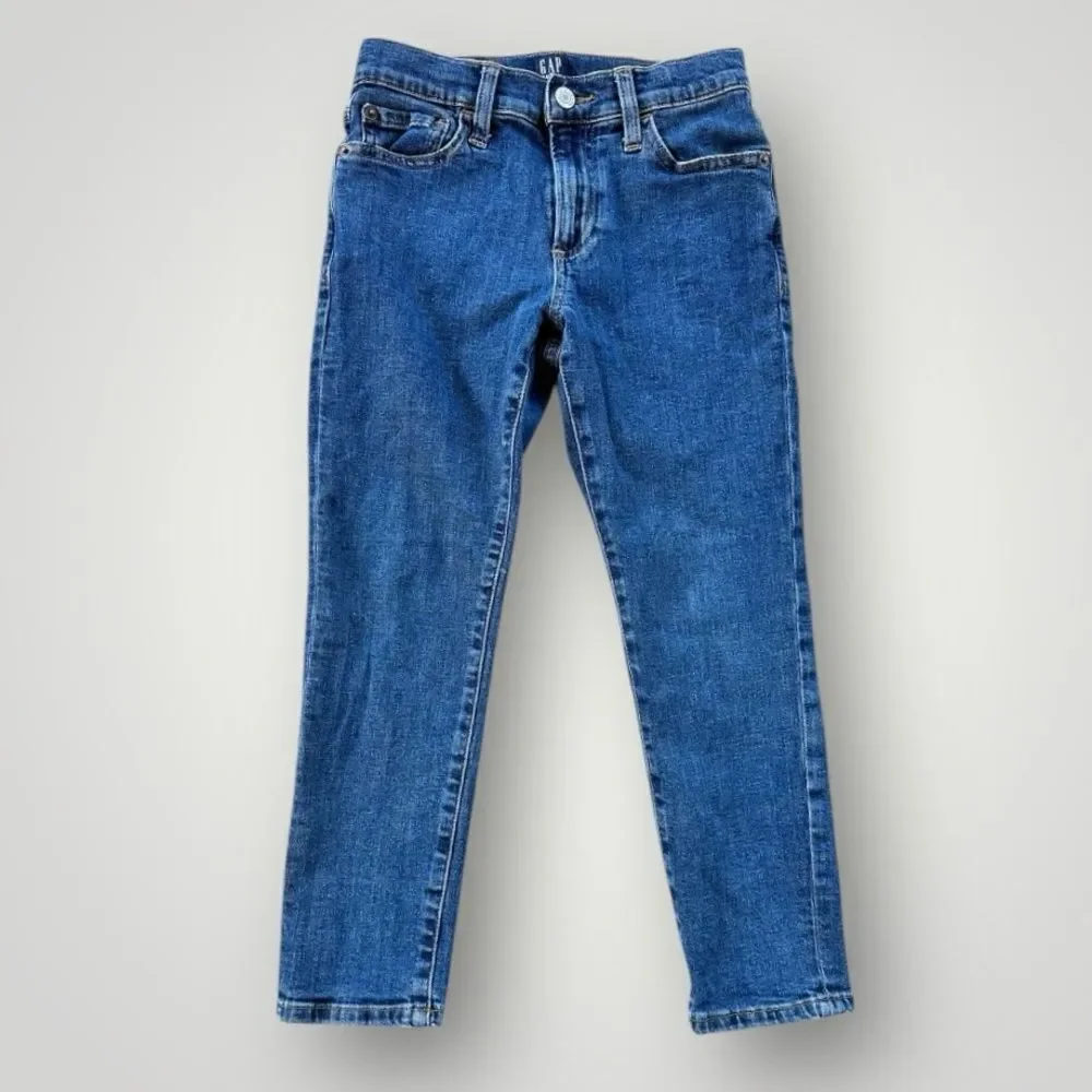 🎉5 for $45 🎉 Gap Jeans Denim Boys Size 7 Skinny Stretch